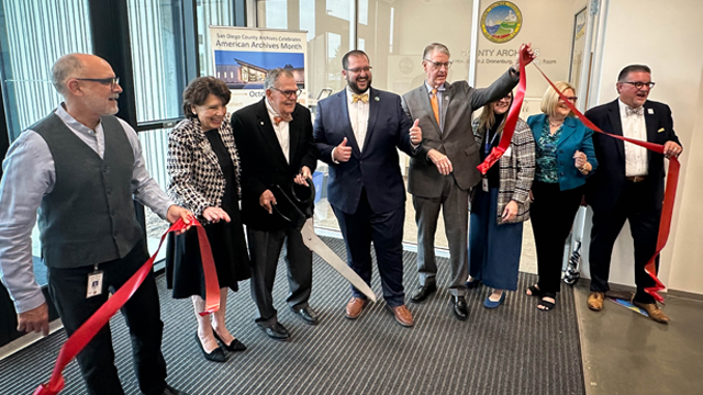 HONORABLE ERNEST J. DRONENBURG, JR. ARCHIVES READING ROOM DEDICATION CEREMONY