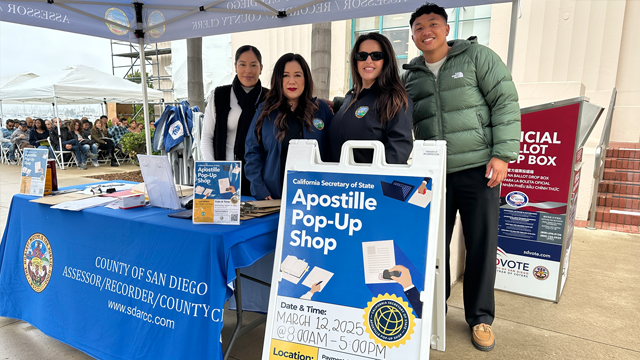 SAN DIEGO’S APOSTILLE POP-UP SAVES HUNDREDS FROM COSTLY TRIPS TO LA AND SACRAMENTO